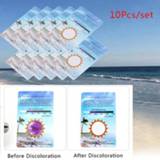 👉 Terrarium PVC 10Pcs UVB Test Cards Reptiles UV Card Life Effective Tests Measurement Analysis Tools