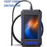 👉 Lens 5.5mm industrial endoscope dual camera 1080P HD 4.3 inch IPS screen IP68 waterproof with toolbox