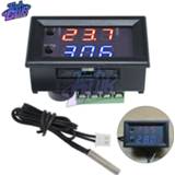 👉 Thermostaat DC 12V Digital Thermostat Temperature Controller Regulator Thermoregulator Incubator NTC Sensor W1209WK W1209 Switch Module