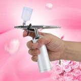 👉 Airbrush compressor Best Quality Private Label Cordless Trigger Gun Cleaning Kit Foundation Makeup Oxygen Infusion Apparatus