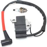 👉 Bougie Ignition Coil with Spark Plug BM6A for Dolmar PS-460 PS-460D PS-500 PS-500D PS-510 PS-4600S PS-4600SH PS-5000 PS-5000D PS-5000H