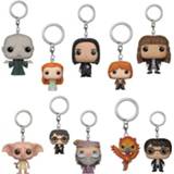 👉 Keychain vinyl Dumbledore Dobby Hermione Voldemort Snape Ron Ginny Hedwig Action Figure Collection Toys