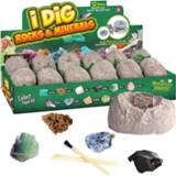 👉 Mineraal kinderen 1 Set Kids DIY Natural Mineral Stone Digging Toy Fashionable Durable Collection Gemstone Specimens for Collector
