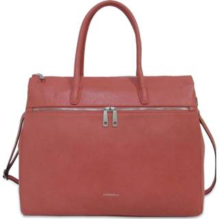 👉 Business tas roze oud leer katoen IPad vrouwen schoudertas effen bruin Bag Gigi Fratelli Dames Leren Romance ROM8005 8718678083271