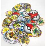 👉 Compact Flash geheugen kinderen TAKARA Toys 288pcs Shining Pokemon Round Cards Collections Pikachu Card 12pcs/box 24box/set Board Game for Kids Gift