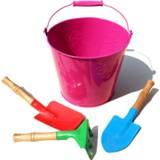 👉 Shovel kinderen Bucket Spade Rake Beach Sand Toys Kids Outdoor Play Toy Garden Plant 23GD