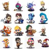 👉 Ornament kinderen Chinese Cartoon Characters Game Doll Children Adult Toys For LPL Super Hero Kids Favorite Car Ornaments Blind Monk EZ League