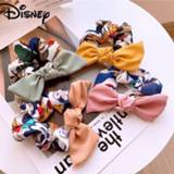 Ornament baby's meisjes kinderen Disney Mickey Children Hair Cute Cartoon Bowknot Ring Baby Girl Elastic Rubber Band Headwear Kids Accessories