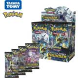 Trading card kinderen 324Pcs/Box Pokemon Cards Sun & Moon Lost Thunder English Game Evolutions Booster Box Collectible Kids Toys Gift