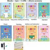 👉 Copybook baby's kinderen 8 Books Learning Numbers In English Painting Practice Art Book Baby For Calligraphy Writing Kids Lettering Toy