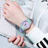 👉 Watch silicone kinderen Explosive cute children's kids love corner biological series cartoon children luminous