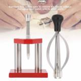 👉 Watch rood alloy steel plastic Red Tool Hand Plunger Puller Remover Set Fitter Solid Repair kit With 10 Dies
