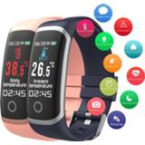 👉 Armband T4 Smart Bracelet Body Temperature Waterproof Heart Rate Blood Pressure Sport Fitness Step Counter Bluetooth