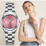 👉 Watch steel vrouwen Chronos Women Watches Luxury Stainless Quartz Waterproof Wristwatch Ladies Reloj Mujer