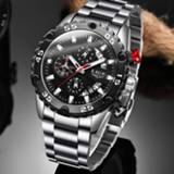 👉 2020 LIGE New Fashion Mens Watches Sport Full Steel Watch Male Military Waterproof Watch Men Quartz Date Clock Relogio Masculino