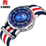 👉 Watch leather SWAVES Casual Unique Waterproof Wristwatch Men Band Luxury Gift Week Quartz Watches Relojes Hombre SW3303