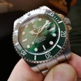 👉 Watch donkergroen PAGANI DESIGN Mechanical Men New Water Ghost Series Classic Green Dial Luxury Automatic Mens Watches 100M Waterproof