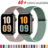 👉 Watch nylon Strap for Apple Band 38mm 42mm Sport loop belt wristband bracelet iWatch series 6 5 4 3 2 SE 40mm 44mm