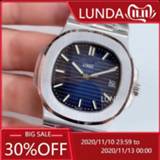 👉 Watch PP steel Patek Watches Nautilus Men AAA Wristwatch Automatic Mechanical 5711 Clock Stainless Calendar Waterproof Luminous