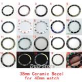 👉 Watch accessories 38mm Ring Ceramic Bezel Insert for GMT 40mm Casing Inner diameter 30.8mm
