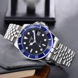 👉 Armband zwart PARNIS 40mm Automatic Men's Wristwatch MIYOTA 8215 Movement JUbilee Bracelet Black Dial Sapphire Glass Auto Date