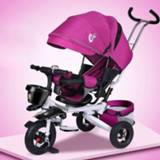 👉 Trolley baby's kinderen Three Wheel Baby Stroller Children Trycicle Infant Push Can Sit Lie Easy Folding Cart 1-5years Old Strollers for Kids