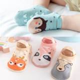 👉 Sock baby's 1-3Years Animal Baby Socks Spring Summer Anti Slip Shoes Cotton Newborns Infant Floor Accessories