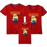 👉 Short sleeve Quality vacation Family Matching T-shirts Mom Daughter dad Son minion Tops Tees Clohthing