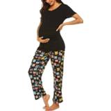 👉 Short sleeve vrouwen baby's ARLONEET Women Maternity Nursing Baby T-shirt Tops+Pants Pajamas Set Suit pijama 2020