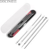 👉 Make-up remover steel 4pcs Stainless Acne Removal Needle Blackhead For Health Care Facial Cleansing Extraction Tool Set