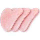 👉 Massager rose Natural Jade Gua sha Stone Board Massage Quartz Guasha Plate Face Scrapers Tools For Neck Back Body