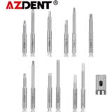 👉 Schroevendraaier 1 whole (12pcs screw+ base ) set Azdent Dental Implant Screw Driver For Low Speed Handpiece Dia.2.35mm