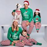 Rompertje kinderen baby's Family Christmas Pajamas Set Matching Clothes 2020 Xmas Adult Kids Baby Romper Sleepwear