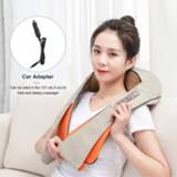 👉 Massager U Type Electrical Car/Home Massage Shiatsu Back Shoulder Neck Multifunctional Shawl Infrared Heated Kneading