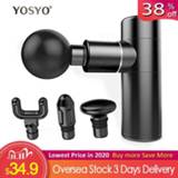 👉 Massager Pocket Massage Gun Electric Body Mini Deep Tissue Neck Muscle Relaxation 4Gear Pain Relief