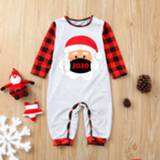 👉 Rompertje baby's jongens meisjes Newborn Baby Boys Girls Cute Print Christmas Family Pajamas Sleepwear Romper Jumpsuit Pj's Set Top+pants