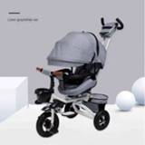 👉 Armstoel baby's 2020 Folding Armchair Safety Child Tricycle Pedal Car Rotating 1-3-6 Years Old Baby Stroller Light Bike 2 in 1 trike