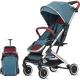 👉 Trolley alloy baby's Lightweight High Landscape Aluminum Baby Stroller Portable Simple Folding Shock Absorber Four-wheel 0-4Y