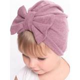 👉 Beanie baby's kinderen Fashion Autumn Winter Warm Baby Hat Big Bow Elastic Headbands Cotton Cap Infant Turban Kids Hair Accessories