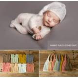 👉 Rompertje baby's jongens meisjes Clothes Newborn Baby Photography Romper Photo Shoot Costume Boy And Girl Crochet Handmade Outfit Accessories