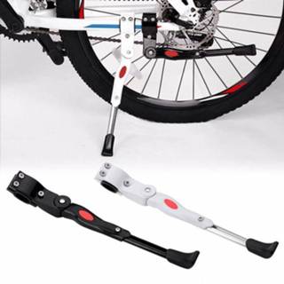 👉 34cm Adjustable MTB Bicycle Kickstand Parking Rack Road Mountain Bike Support Side Kick Stand Foot Brace Cycling Parts Bike Hold