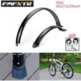 👉 Bike FMFXTR 700C Bicycle Fenders Set 26/27.5/29'' MTB Mudguard Front and Rear Lightweight Long Mud Guard Mountain Cycling Parts