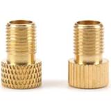 👉 Bike 4PCS Valve Adapter Pump Convert Presta To Schrader Copper Adaptor Wheels Gas Nozzle Tube Tool Bicycle Accessorie