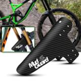 👉 Bike carbon fiber Bicycle Fenders Colorful Front/Rear Tire Wheel Mudguard MTB Mountain Road Cycling Fix Gear Accessories