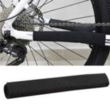 Bike zwart polyester 1 PCS Protective Belt Bicycle Frame Chain Stay Accessories Cycling Protection Guard Black Posted Prote Y9R4