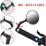 👉 Bike silicone 1Pc Universal Bicycle Rearview Handlebar Mirrors Cycling Rear View Mirror Adjustable MTB Handle