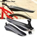 👉 Bike plastic 1 Pair Bicycle Mudguard Mountain Fenders Set Mud Guards Wings For Front Rear Guard
