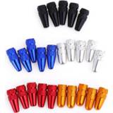 👉 Bike aluminium 5pcs/set Presta Valve Cap MTB Wheel Rim Tyre Stem Air Caps Bicycle Pressure Dust Cover