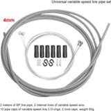 👉 Bike MTB Mountain Road Bicycle Brake Cable Gear House Tube Housing Transmission Shift Line Cables Wire Set