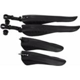 Bike 1Set Universal Bicycle Mudguard Mountain Wings Front/Rear Fender Set Removable Mud Guards Flaps 34mm Tube Keeps Cleaner TOP